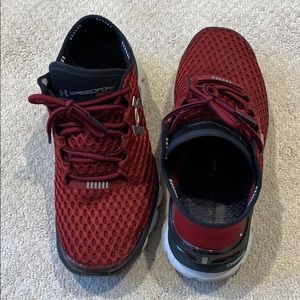 Under Armor Speedform Gemini Garnet&Black Sneakers